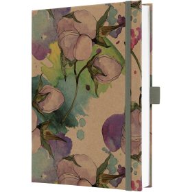 JOLIE Notizbuch A5 JN855 Pure Cottonflowers lin. 192 S.