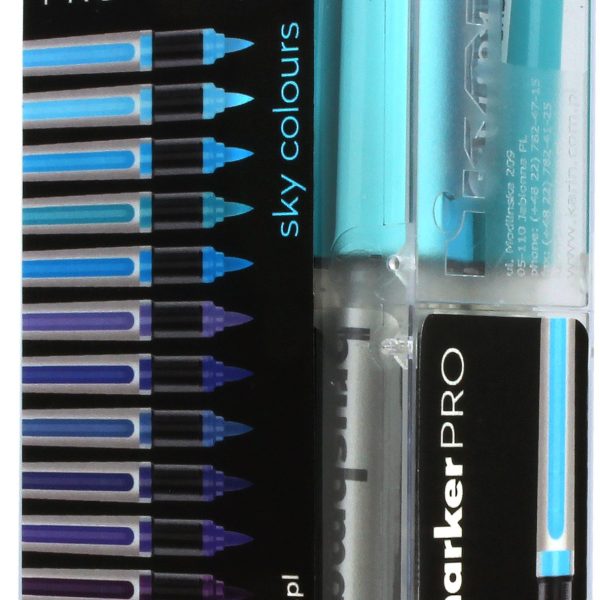 KARIN Brush Marker PRO 27C2 Sky colours 12 Stück