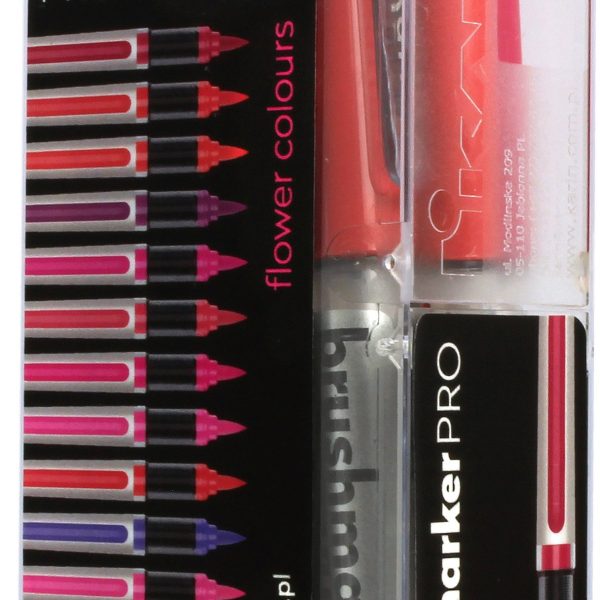 KARIN Brush Marker PRO 27C4 Flower colours 12 Stück