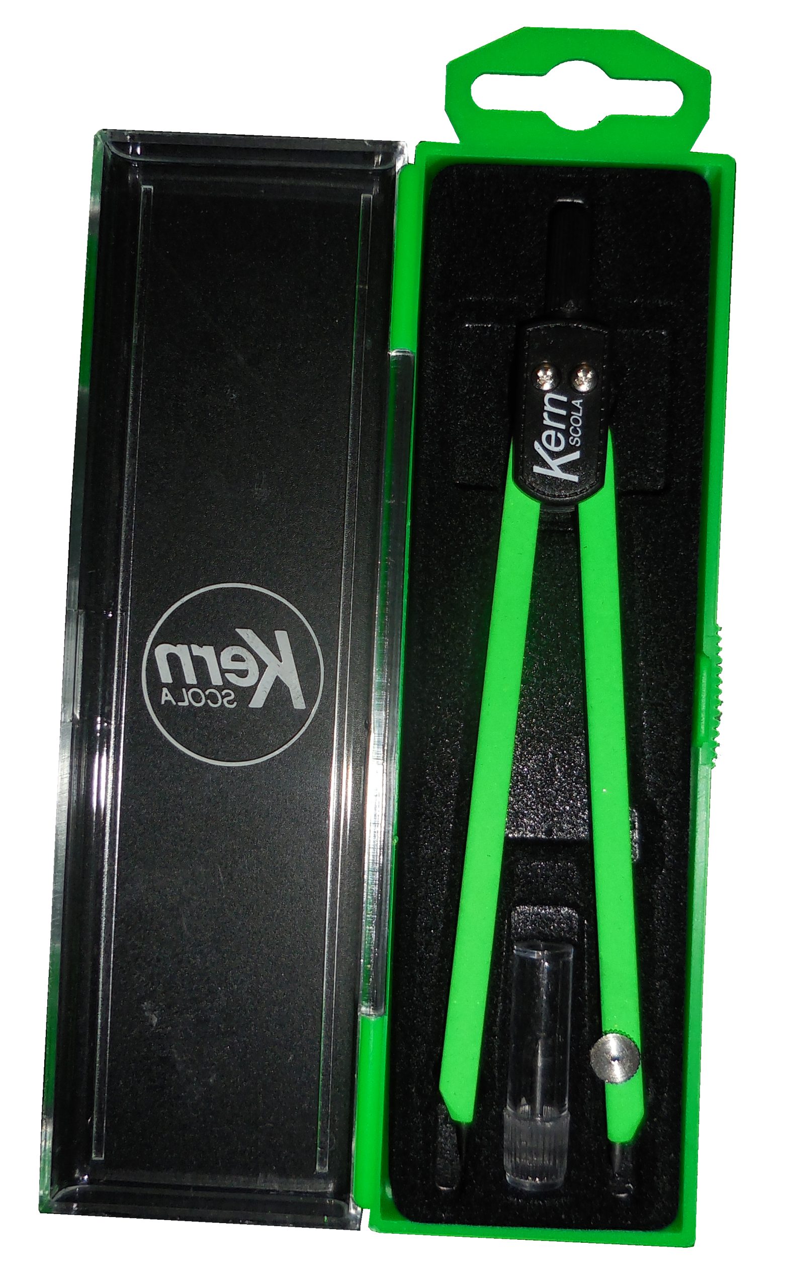 KERN-371-7640160330413 KERN Zirkel SCOLA Neon 371 Special Edition 2017 grün – Hochwertig & günstig bei ShopDeca