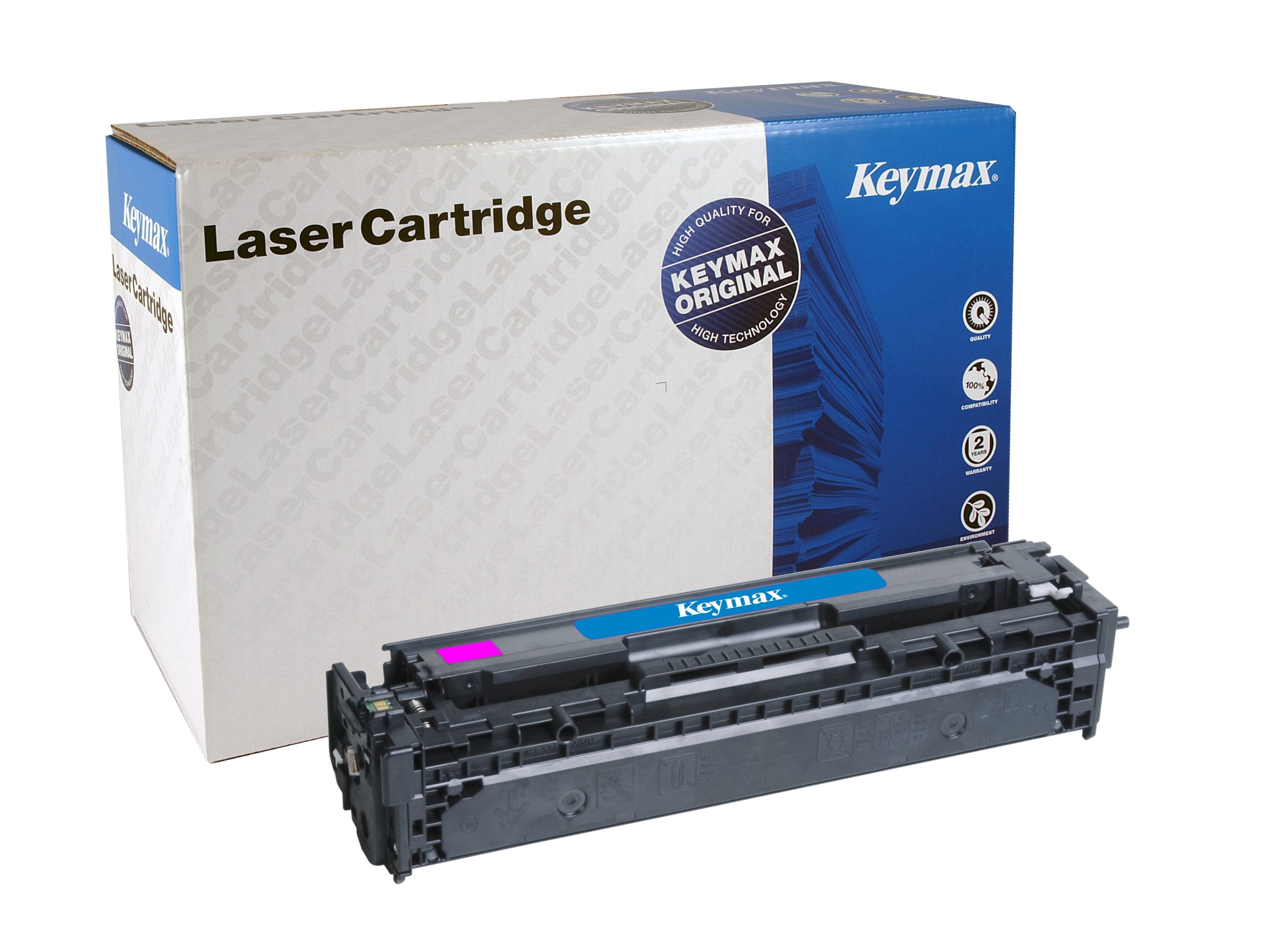 KEYMAX-CB543AKEY-4016807083579 KEYMAX RMC-Toner-Modul magenta CB543AKEY zu HP CLJ CP1210 1400 Seiten – Hochwertig & günstig bei ShopDeca