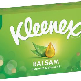 KLEENEX Kosmetiktücher Box Balsam 3390605 2x56 Stück
