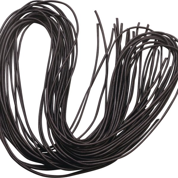 KNORR PRANDELL Lederriemen 1mx2mm 2359618 schwarz 2 Stück