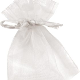 KNORR PRANDELL Organzasäckchen 10x8cm 6399410 weiss
