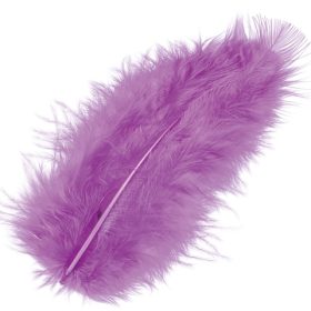 KNORR PRANDELL Marabufedern 10cm 6619282 violett 15 Stück