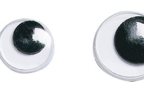 KNORR PRANDELL Wackelaugen 10mm 8386919 selbstklebend 28 Stück
