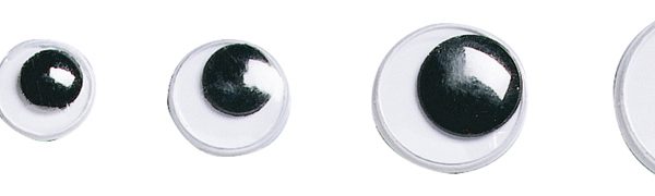 KNORR PRANDELL Wackelaugen 12mm 8386927 selbstklebend 26 Stück