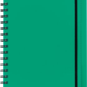 KOLMA Notizbuch Easy KolmaFlex A5 06.551.01 grün, kariert 5mm 100 Bl.