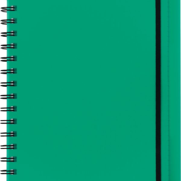 KOLMA Notizbuch Easy KolmaFlex A5 06.551.01 grün, kariert 5mm 100 Bl.