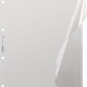 KOLMA Dokumentenhülle SuperStrong A4 07.644.00 transp.,Seitenk.,4-Loch 10Stk.