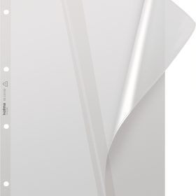 KOLMA Dokumentenhülle ExtraSolid A4 08.634.00 transp.,Deckelkl.4-Loch 10Stk.
