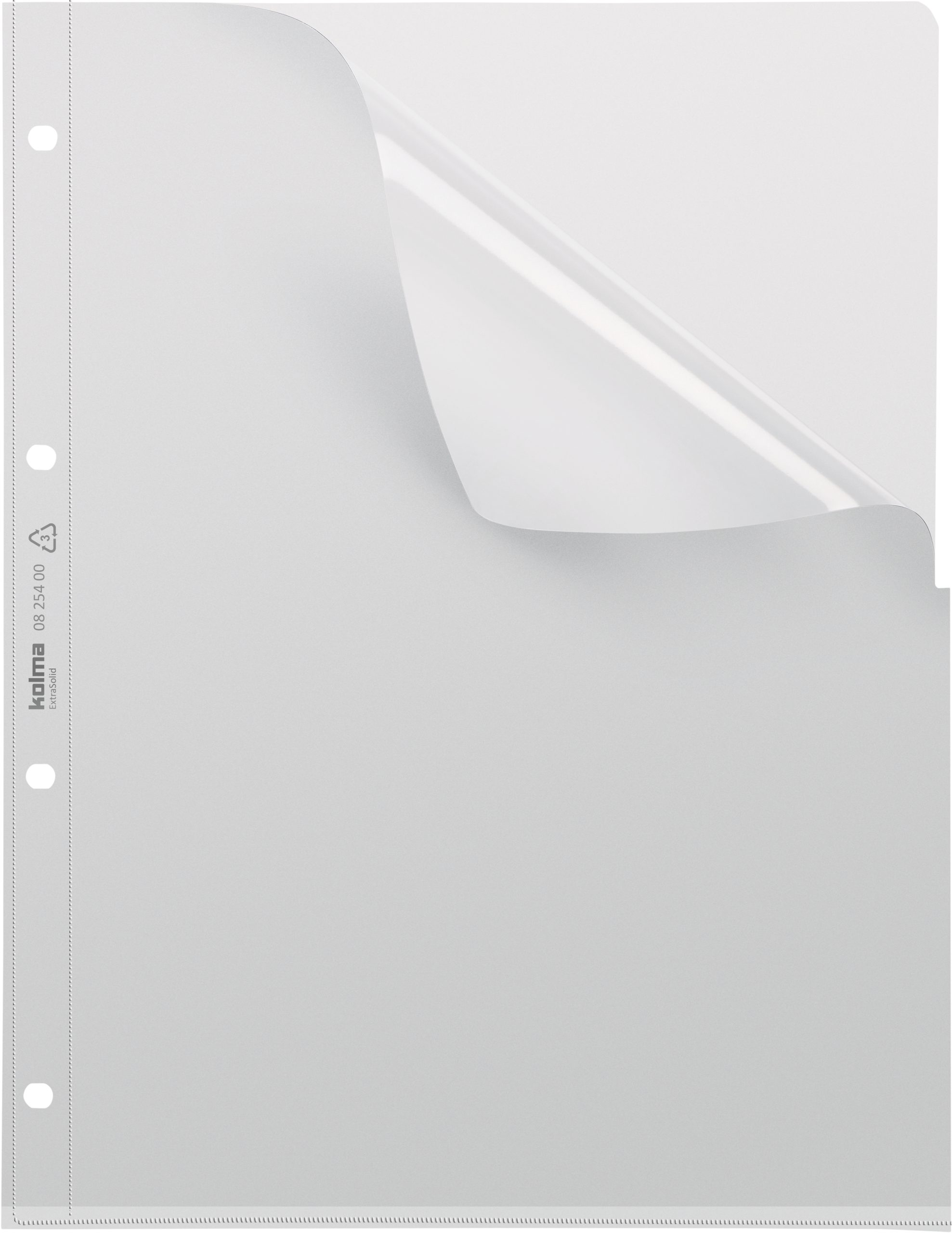 KOLMA-08.654.00-7611967080023 KOLMA Dokumentenhülle ExtraSolid A4 08.654.00 transparent 10Stk. – Bild 1