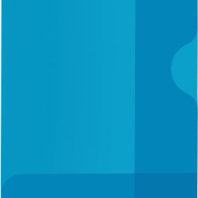 KOLMA Präsentationsmappe Easy A4 10.005.05 blau