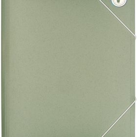 KOLMA Gummizugmappe Weizenstroh A4 11.090.01 grün