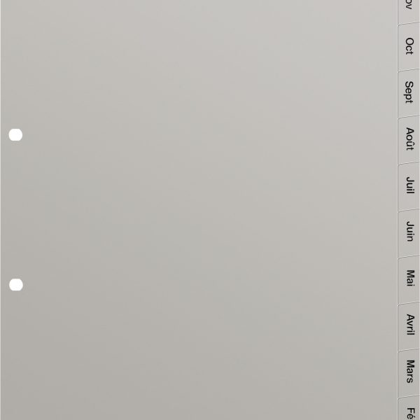 KOLMA Register LongLife A4 19.122.03 grau Déc-Jan FR