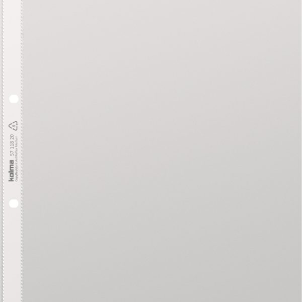 KOLMA Zeigetaschen Copy res. A4 57.118.20 transp., antireflex 100 Stück