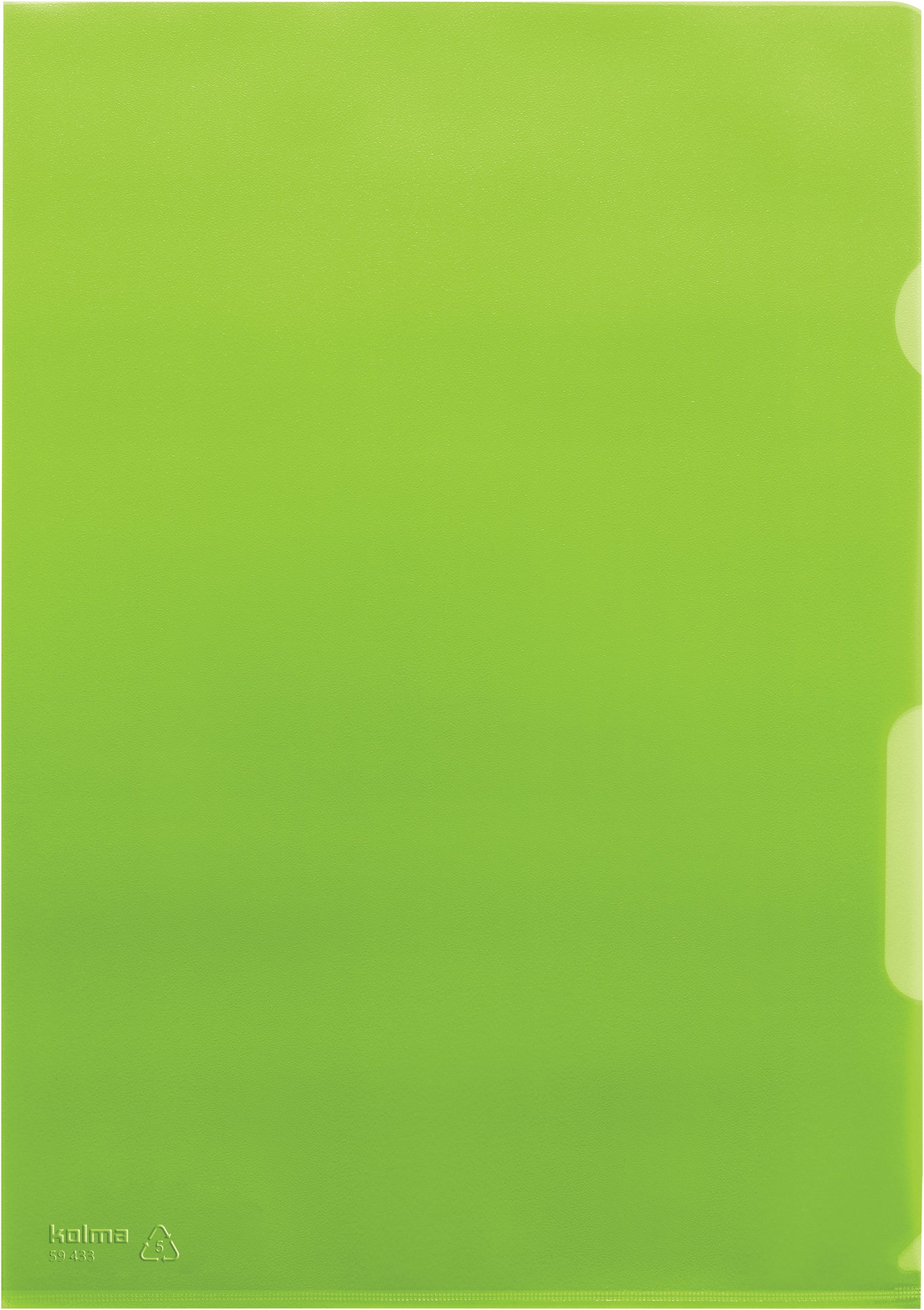 KOLMA-59.433.22-7611967591031 KOLMA Sichtmappen Superstrong A4 59.433.22 kiwi 10 Stück – Hochwertig & günstig bei ShopDeca