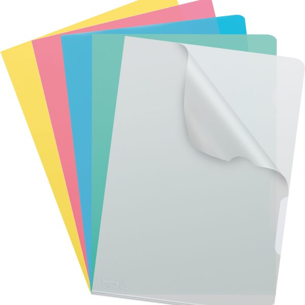 KOLMA Sichtmappen Superstrong A4 59.646.19 assortiert glatt 10 Stück