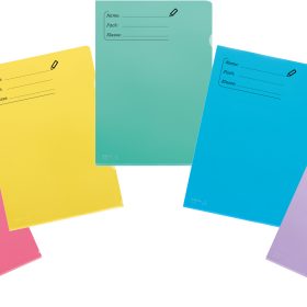 KOLMA Sichtmappe Fashion Schule 59.904.19 A4 assortiert 10 Stück