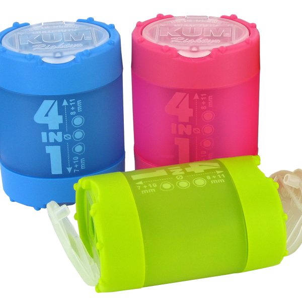 KUM Spitzer mit Behälter 5240823 blau, grün, pink, ass.