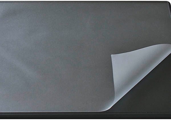 LÄUFER Schreibunterlage Durella 44626 Flexoplan, schwarz 65x52cm