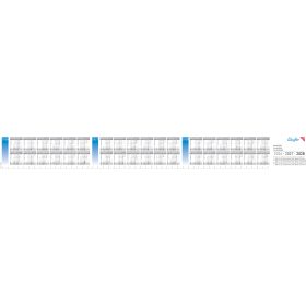 LÄUFER Ersatzkalenderstreifen 2025-27 45020 für Durella DS+Soft 580x66mm