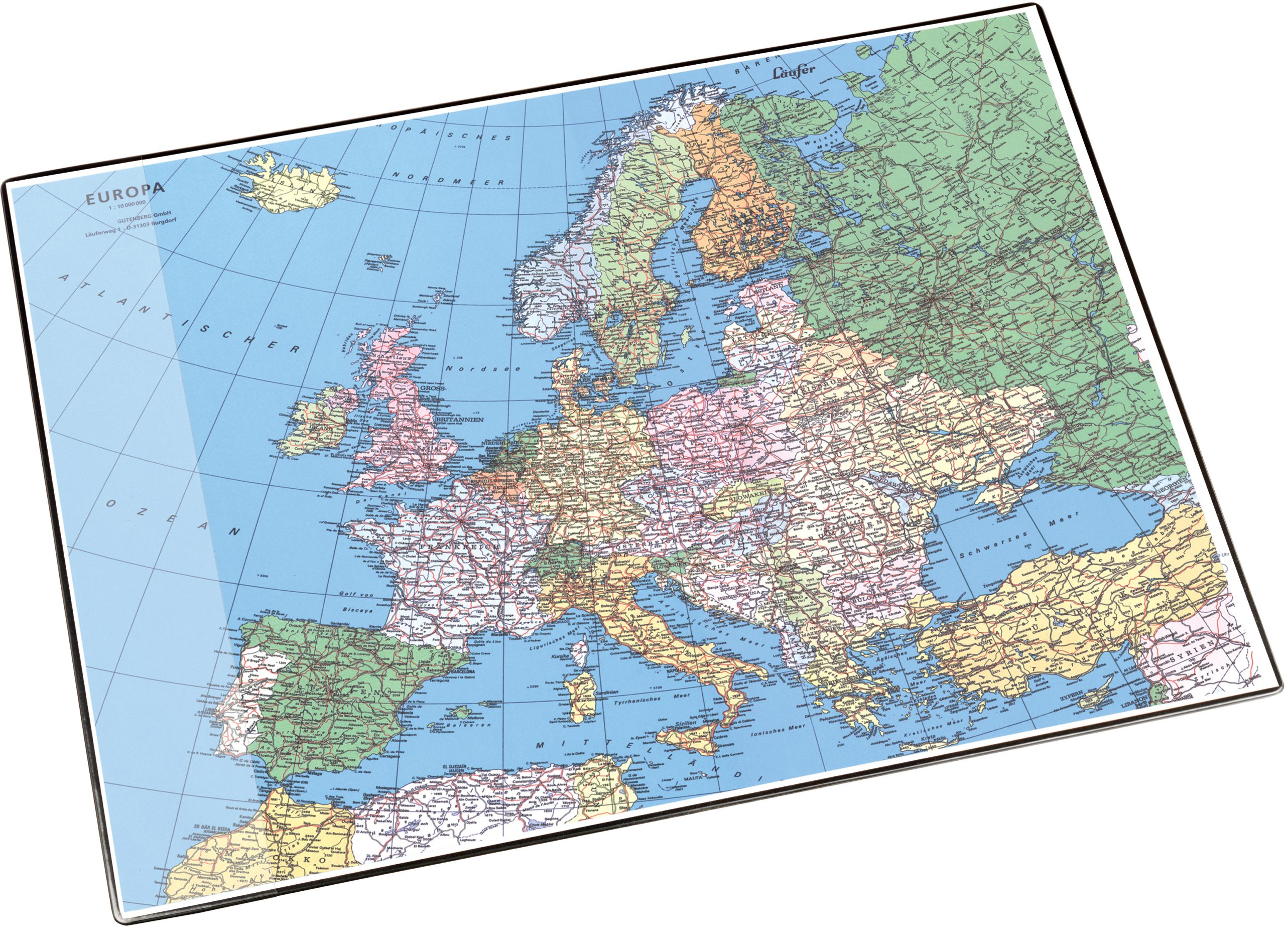 LAEUFER-45347-4006677453473 LÄUFER Schreibunterlage 53x40cm 45347 Europakarte – Hochwertig & günstig bei ShopDeca