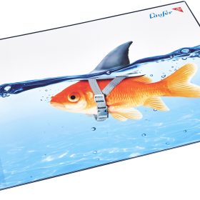 LÄUFER Schreibunterlage 46649 Goldhai 53x40cm