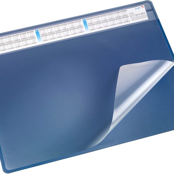 LÄUFER Schreibunterlage 65x50cm 47605 Durella SOFT blau