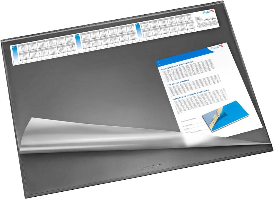 LAEUFER-49646-4006677692902 LÄUFER Schreibunterlage 65x52cm 49646 SYNTHOS, Vollsichtauf. schwarz – Hochwertig & günstig bei ShopDeca