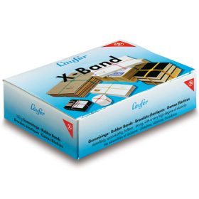 LÄUFER Rondella Gummibänder X-Band 59102 farbig ass., Xx11mm 100g