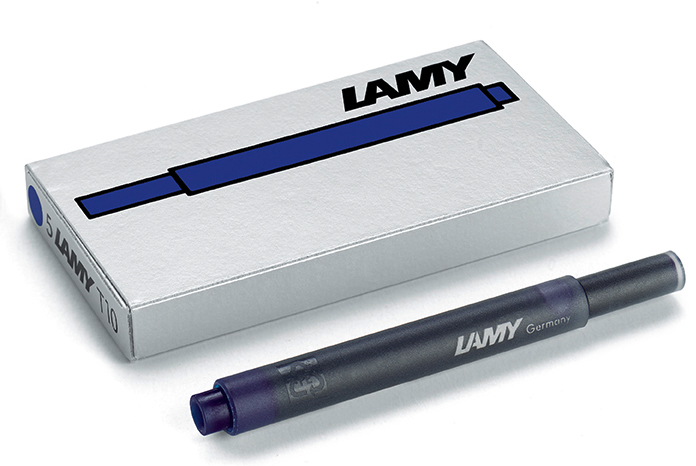 LAMY-1210655-4014519106555 LAMY Tintenpatrone T 10 1210655 blau-schwarz 5 Stück – Hochwertig & günstig bei ShopDeca
