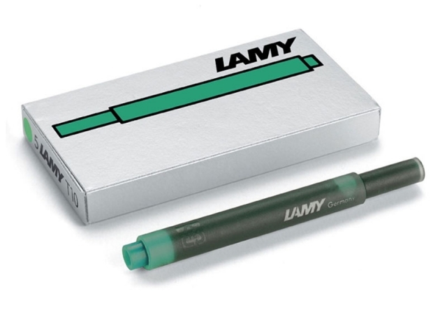 LAMY-1211478-4014519114789 LAMY Tintenpatrone T 10 1211478 grün 5 Stück – Hochwertig & günstig bei ShopDeca