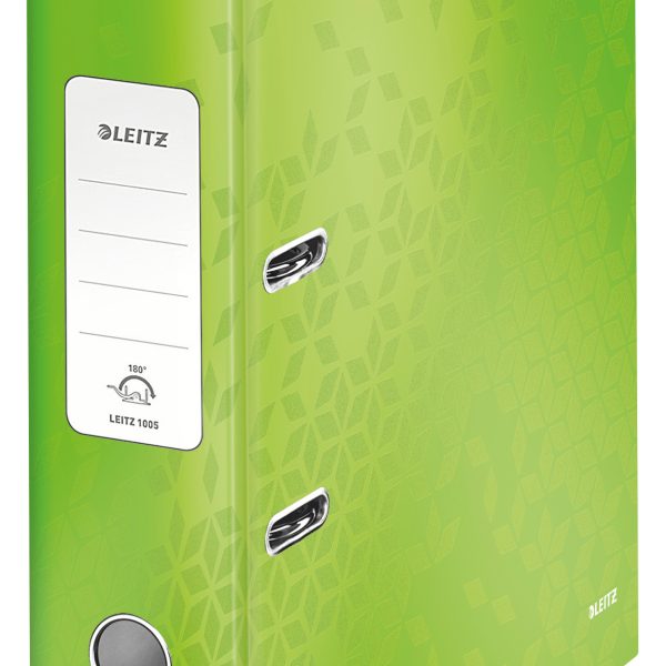 LEITZ Ordner WOW 180° 8cm 1005-00-54 grün A4