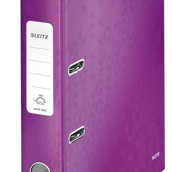 LEITZ Ordner WOW 180° 5.2cm 10060062 violett A4