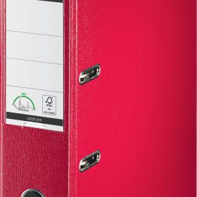 LEITZ Ordner Swiss Edition 180° 8cm 10135025 rot A4
