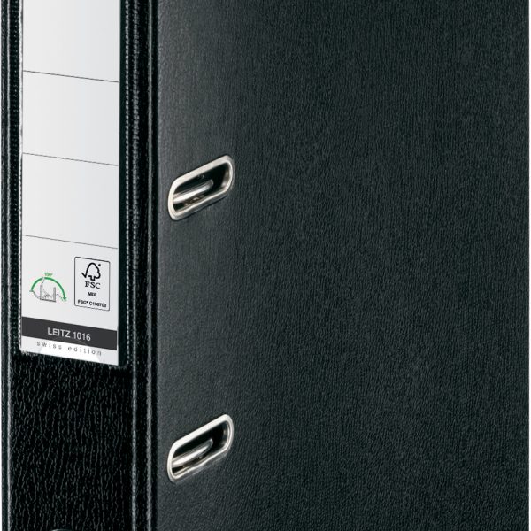 LEITZ Ordner Swiss Edit. 180° 5.2cm 10165095 schwarz A4