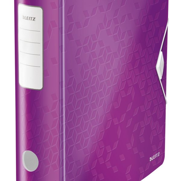 LEITZ Ordner WOW Active 180° 8.2cm 11060062 violett A4