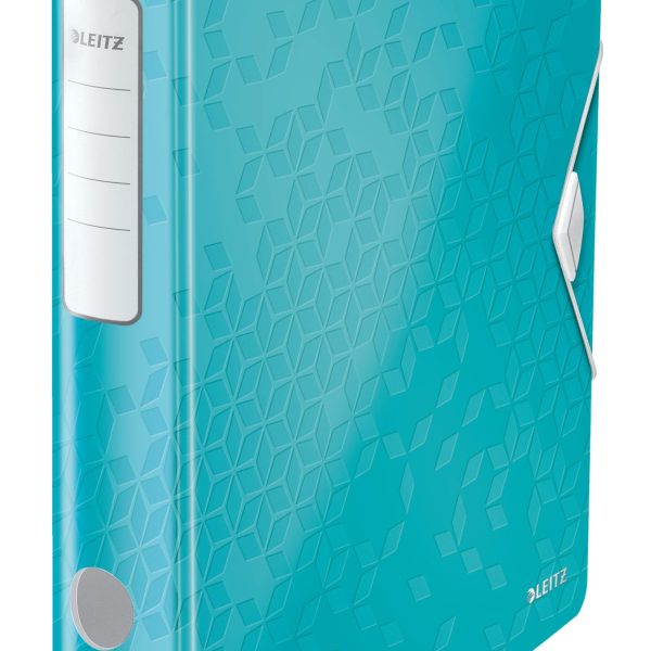 LEITZ Ordner WOW Active 180° 6.5cm 11070051 eisblau A4