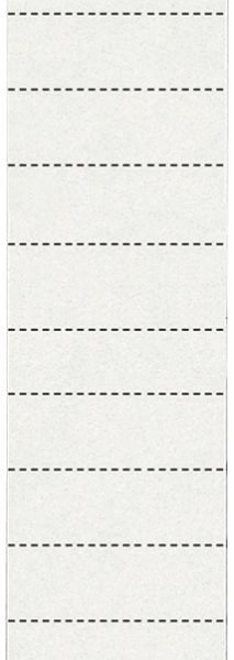 LEITZ Hängemappen-Etiketten 60x21mm 19010001 weiss 100 Stück