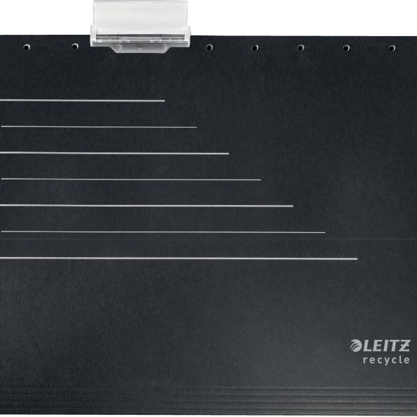 LEITZ Hängemappe Recycle A4 1921-00-95 schwarz, Karton