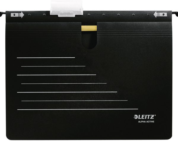 LEITZ Hängemappe Alpha A4 19243095 schwarz 5 Stück