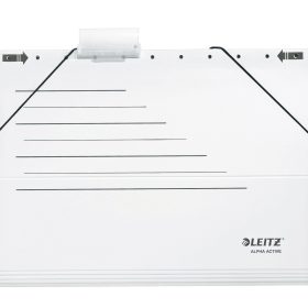 LEITZ Hängemappe Alpha Active A4 19253001 weiss 26cm 5 Stück