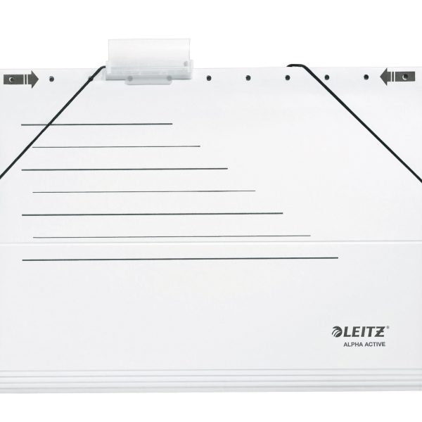 LEITZ Hängemappe Alpha Active A4 19253001 weiss 26cm 5 Stück
