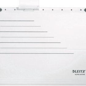 LEITZ Hängemappe Alpha A4 19263001 weiss 5 Stück