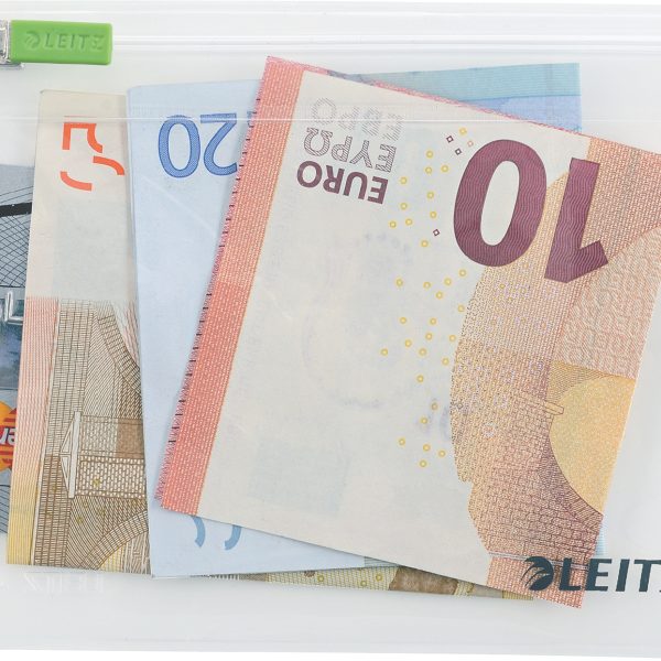 LEITZ Zip-Verschlusstasche XS 40060000 transparent 2 Stück