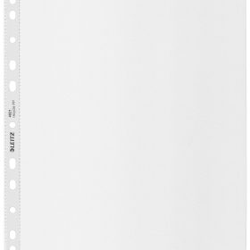 LEITZ Zeigetaschen PP Recycle A4 4021-00-03 transparent, 100my 25 Stück