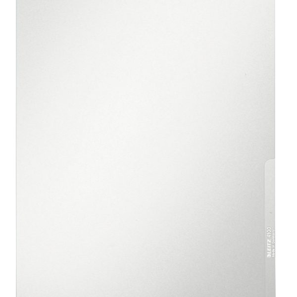 LEITZ Sichtmappe Premium PVC A4 4100-30-03 transparent 10 Stück