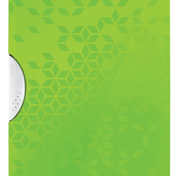 LEITZ Klemmhefter WOW ColorClip A4 41850054 grün 30 Blatt