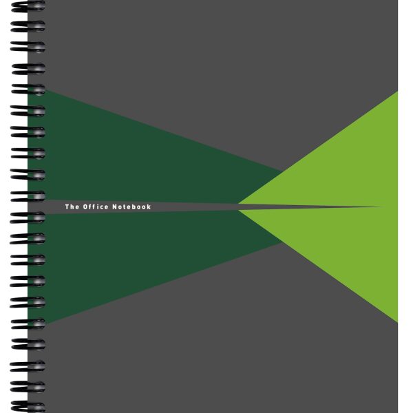 LEITZ Collegeblock Office Card A5 44580055 grün kariert